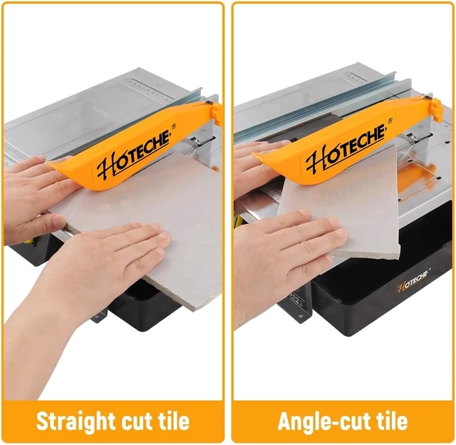 Alt view image 4 of 7 - 7-Inch Wet Tile Saw with 5A Motor, Adjustable Cutting Depth & Water Reservoir
