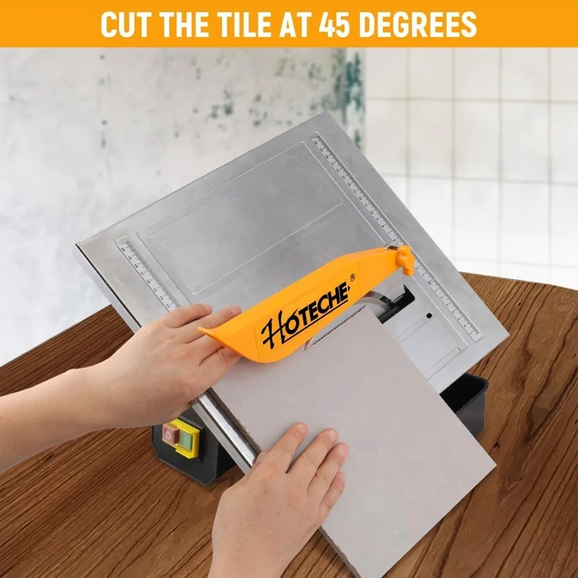 Alt view image 6 of 7 - 7-Inch Wet Tile Saw with 5A Motor, Adjustable Cutting Depth & Water Reservoir