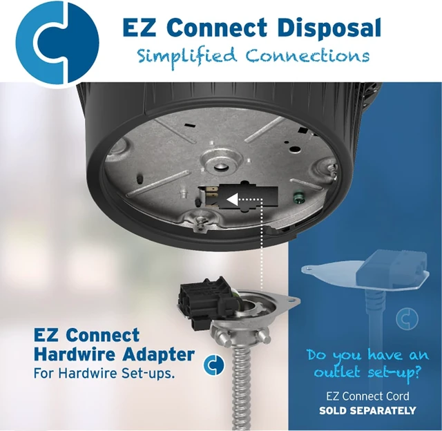 Alt view image 5 of 7 - EVOLUTION Advanced Series 1 HP Continuous Feed Garbage Disposal (Gray)