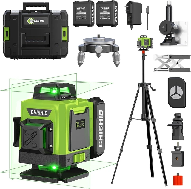 Main image of WEIDDW 360° Green Cross Line Self-Leveling Laser Level