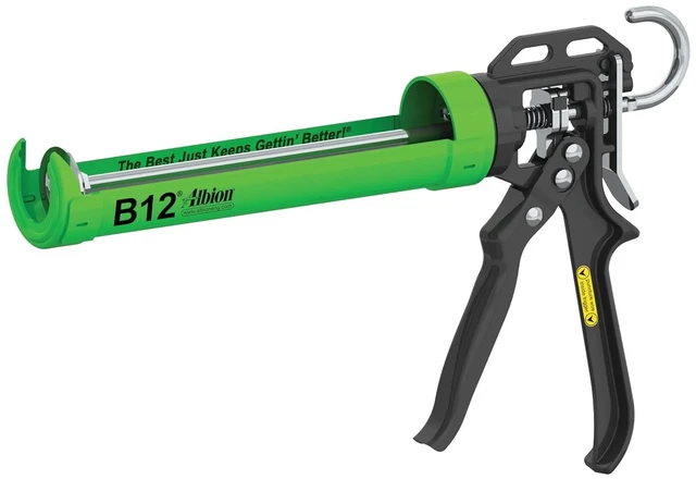 Main image of B12 B-Line Manual Cartridge Caulking Gun, 1/10 Gallon (10 oz), 12:1 Drive