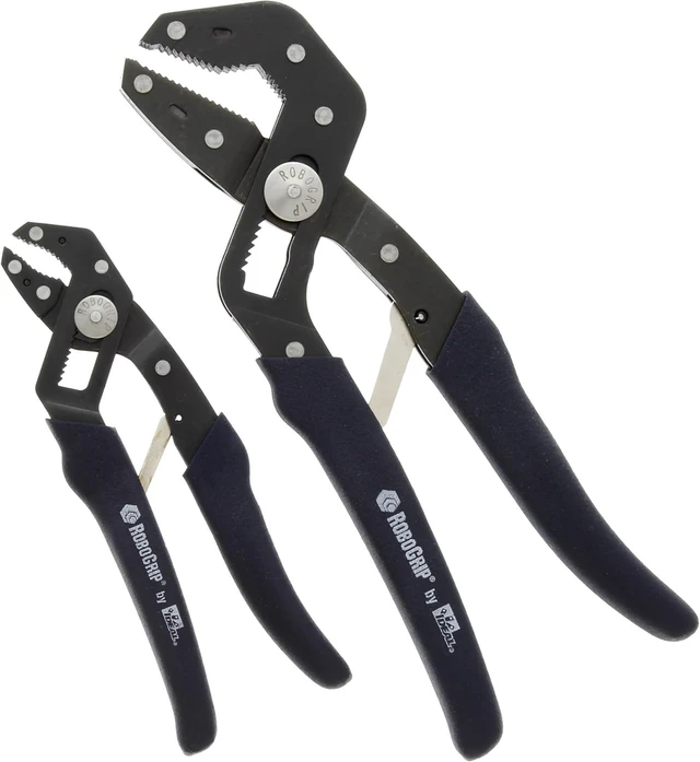 Main image of IDEAL Electrical RoboGrip Self-Adjusting Pliers, 35-452, 2-Pk