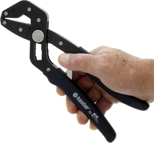 Alt view image 4 of 7 - IDEAL Electrical RoboGrip Self-Adjusting Pliers, 35-452, 2-Pk