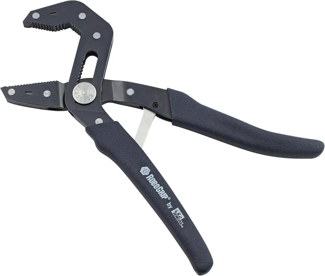 Alt view image 3 of 7 - IDEAL Electrical RoboGrip Self-Adjusting Pliers, 35-452, 2-Pk