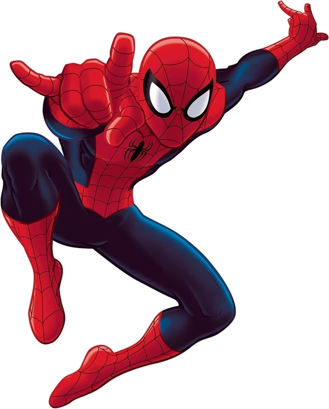 Main image of Marvel Ultimate Spider-Man Giant Peel and Stick Wall Decals