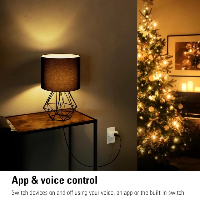 Alt view image 3 of 7 - 2-Pack Energy (Matter) Smart Plug & Power Meter