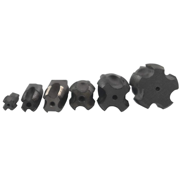 Alt view image 3 of 7 - DWTPT1/8-1SET 6-Piece NPT Pipe Tap Set, Carbon Steel, 1/8"-1" in Wooden Case
