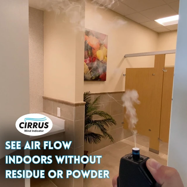 Alt view image 5 of 7 - HVAC Airflow & Draft Wind Indicator, Safe Portable Power Bank for Technicians