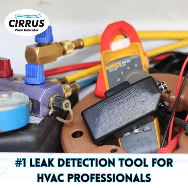 Alt view image 7 of 7 - HVAC Airflow & Draft Wind Indicator, Safe Portable Power Bank for Technicians