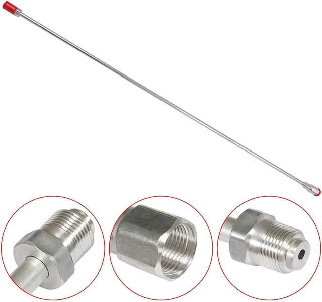Alt view image 2 of 5 - 150CM (59 Inch) Airless Sprayer Tip Extension Pole Rod