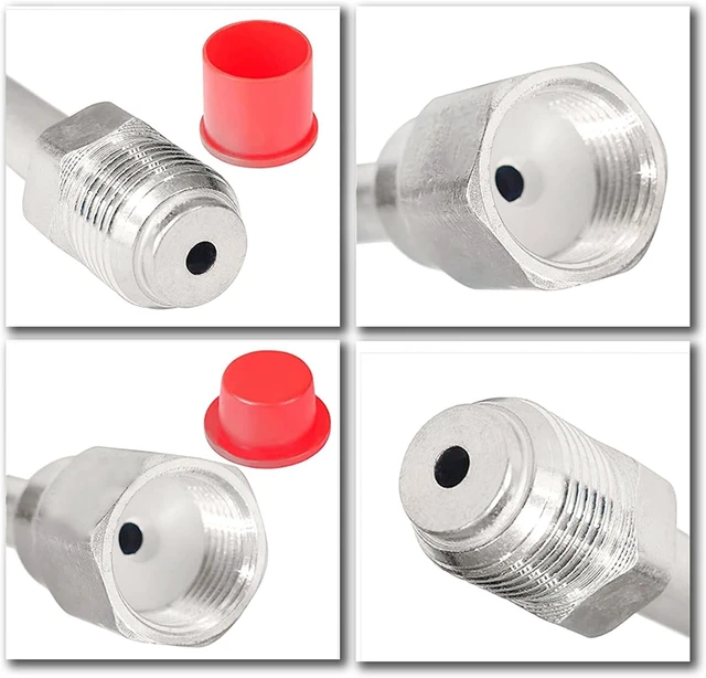 Alt view image 5 of 5 - 150CM (59 Inch) Airless Sprayer Tip Extension Pole Rod