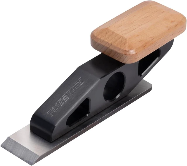 Main image of Compact Chisel Plane with Flat Blade for Woodworking, Plug Trimming & Joinery, Includes Wrench (72162)