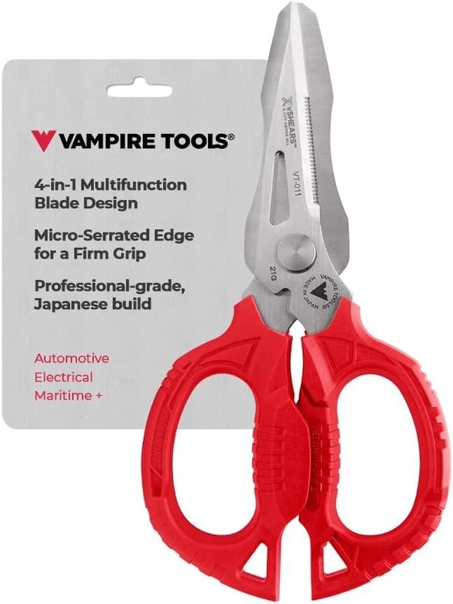 Main image of 6.3" Multipurpose Stainless Steel Utility Scissors, Made in Japan