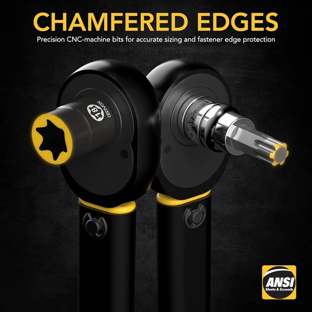 Alt view image 5 of 7 - Master Torx Bit & Socket Set, Premium S2 Alloy & Cr-V Steel