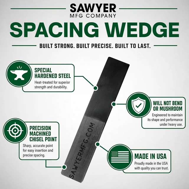Alt view image 3 of 7 - Sawyer 4" Welding Wedge, Spacing Tool for Pipe Fit-Up Gap Adjustment