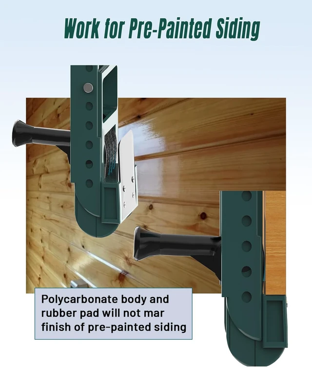Alt view image 7 of 7 - Upgraded Siding Installation Tools, Adjustable Gauge for 5/16", 3/8" & 7/16" Fiber Cement Lap Siding, 2-Pack