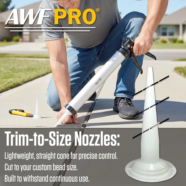 Alt view image 6 of 6 - 20 oz Sausage Caulking Gun, 18:1 Thrust Ratio