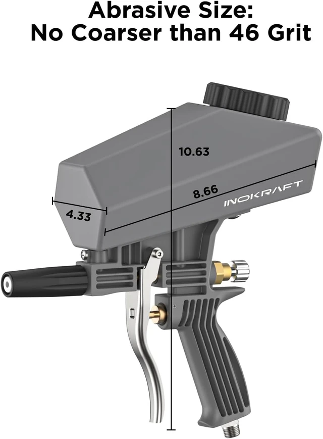Alt view image 5 of 7 - Portable Leak-Proof Sand Blaster Gun Basic Kit