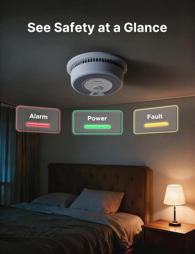 Alt view image 5 of 7 - SC06 Smoke & Carbon Monoxide Alarm, 1-Pack