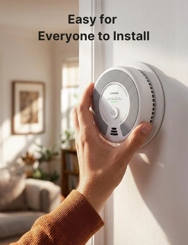 Alt view image 6 of 7 - SC06 Smoke & Carbon Monoxide Alarm, 1-Pack