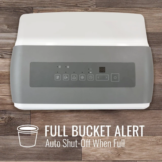 Alt view image 4 of 7 - 50 Pint Dehumidifier with Pump, Covers Rooms up to 4500 Sq Ft.