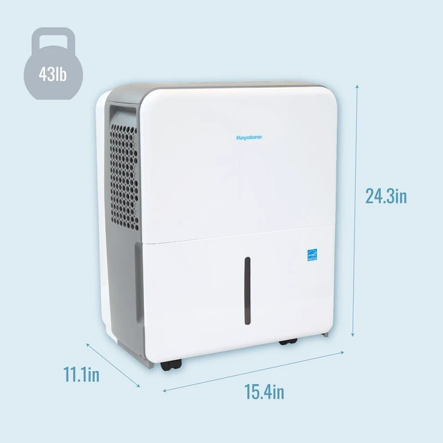 Alt view image 7 of 7 - 50 Pint Dehumidifier with Pump, Covers Rooms up to 4500 Sq Ft.