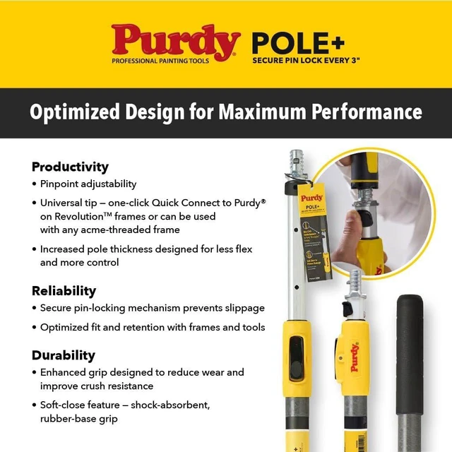 Alt view image 3 of 5 - Pole+ Extension, 2 ft. - 4 ft.