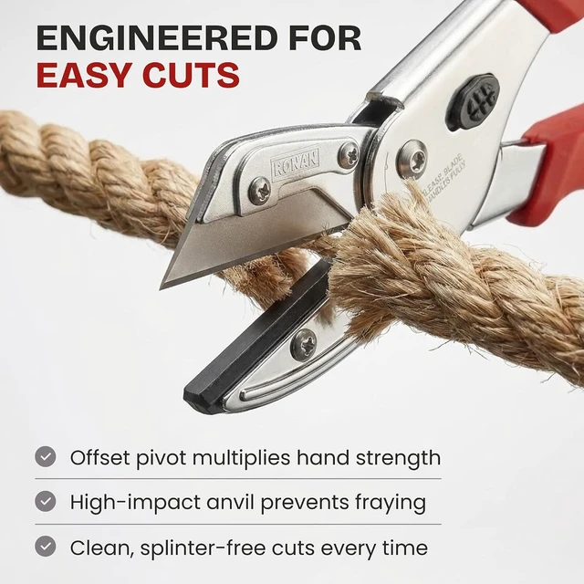 Alt view image 4 of 5 - Multi-Cut Utility Cutter with Quick Change Blade for Cable, Hose & DIY
