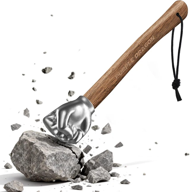Main image of 2 Lb Fist Hammer with Wooden Handle