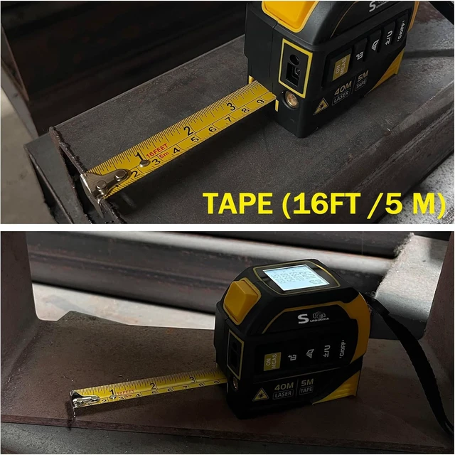 Alt view image 5 of 7 - 4-in-1 Laser Tape Measure with Crosshair Laser Level