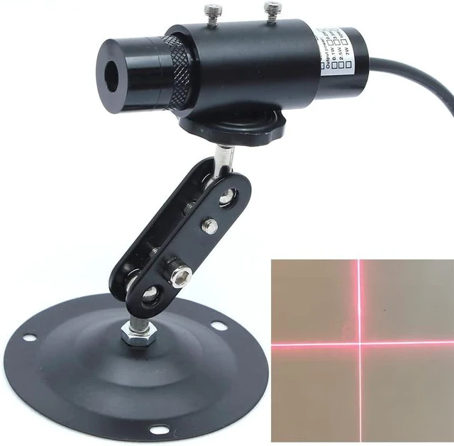 Main image of 650nm Adjustable Red Cross Line Module Crosshair Alignment Locator for Positioning
