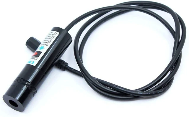 Alt view image 4 of 7 - 650nm Adjustable Red Cross Line Module Crosshair Alignment Locator for Positioning