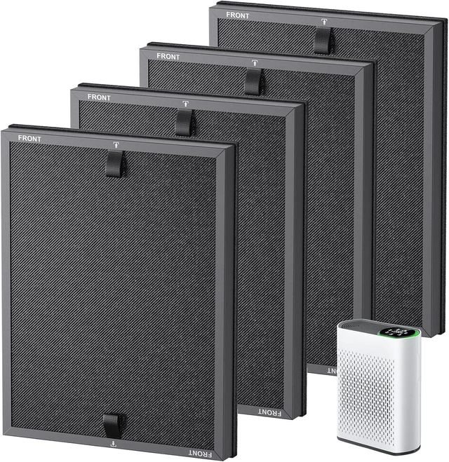 Main image of HAP602 Replacement Filters 4 Pack for ECOSELF HAP602/HAP602WF Air Purifier