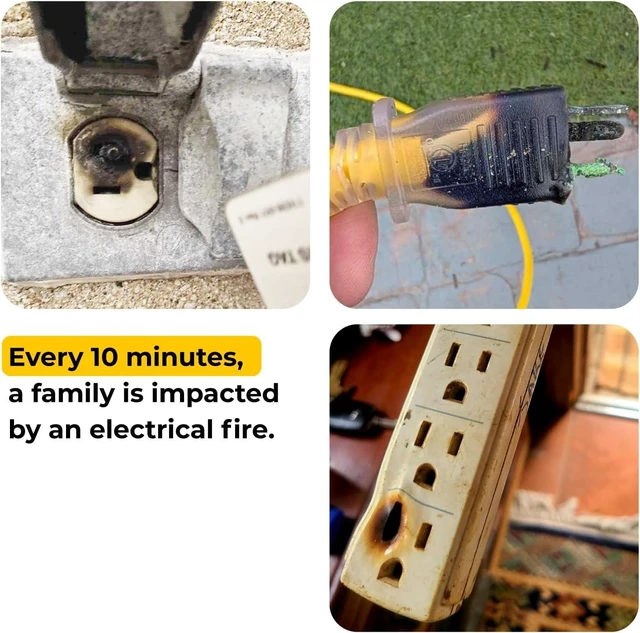 Alt view image 3 of 7 - Ting Electrical Fire Prevention Sensor & Service, Residential Use Only