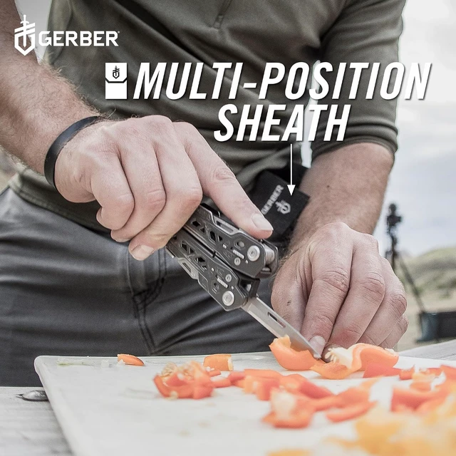 Alt view image 6 of 7 - Truss 17-in-1 EDC Multitool Pliers with Sheath & Pocket Knife, Black