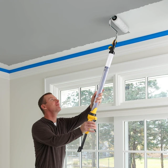 Alt view image 6 of 7 - Spraytech PaintStick EZ Roller Fillable Handle Paint Roller
