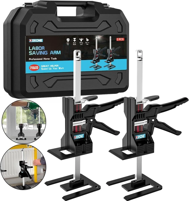 Main image of Upgraded Labor Saving Arm Jack (2 Pcs) with Storage Case