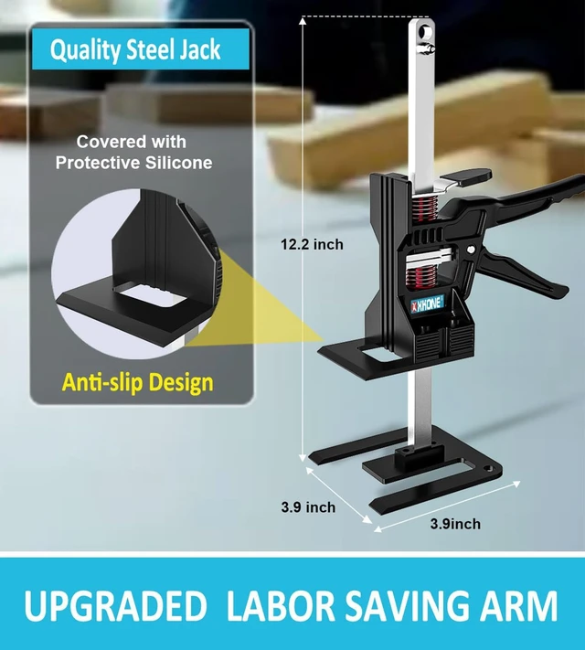 Alt view image 5 of 5 - Upgraded Labor Saving Arm Jack (2 Pcs) with Storage Case