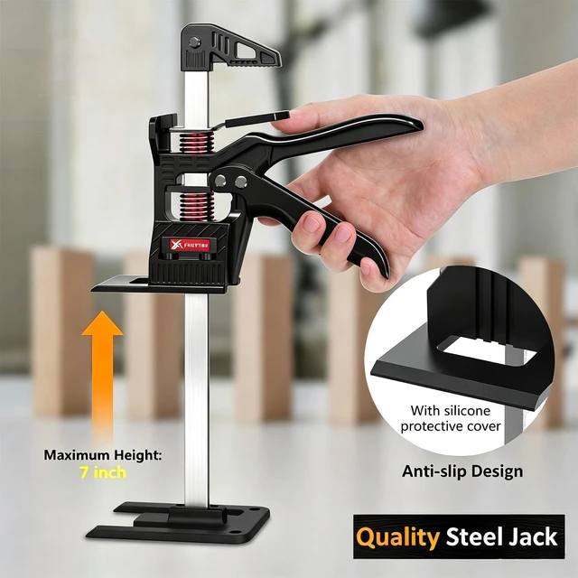 Alt view image 4 of 7 - Upgraded Labor Saving Arm Jack 2 Pcs with Portable Tool Bag