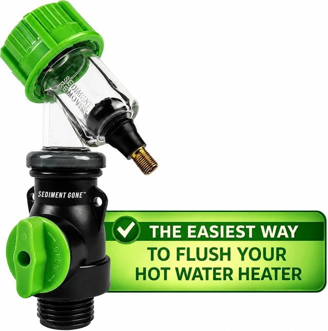 Alt view image 2 of 7 - The Original Water Heater Sediment Removal & Flush Kit