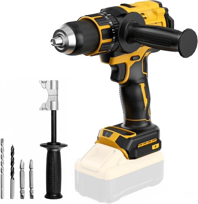Main image of Cordless Hammer Drill Compatible with Dewalt 20V MAX Battery (No Battery)
