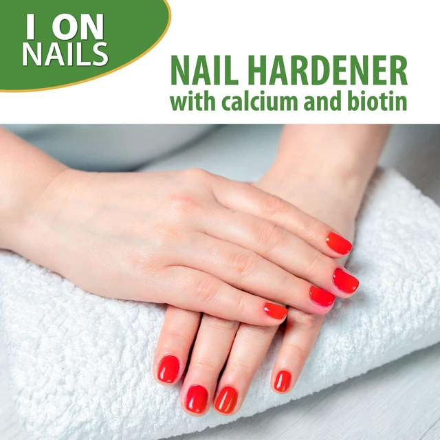 Alt view image 6 of 6 - Amen I on Nails Hardener w/ Calcium Biotin 0.40oz, Longer, Stronger, No More Brittle Nails Base Coat