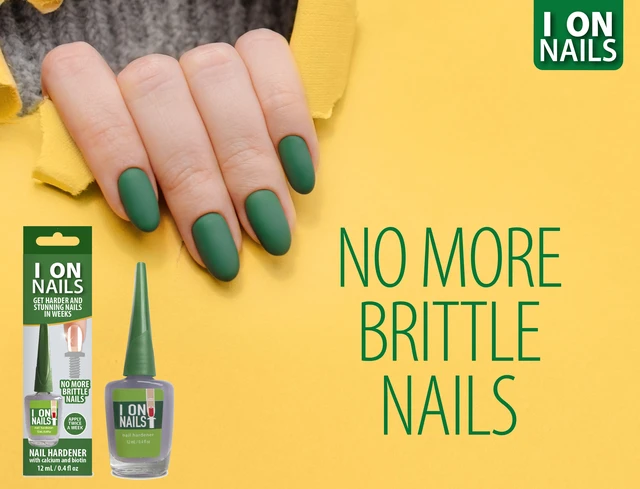 Main image of Amen I on Nails Hardener w/ Calcium Biotin 0.40oz, Longer, Stronger, No More Brittle Nails Base Coat