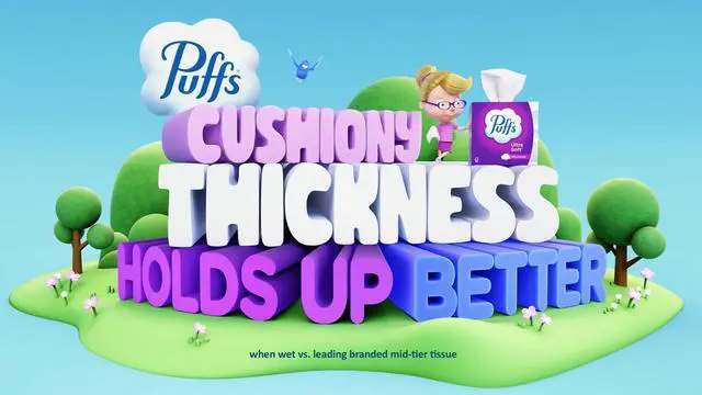 Alt view image 7 of 7 - Puffs Ultra Soft Facial Tissues, 4 Count
