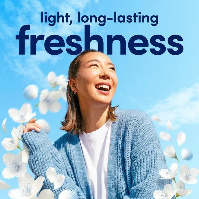 Alt view image 3 of 7 - Downy Gentle Soft + Fresh Liquid Fabric Softener, Ocean Mist Scent, 44 fl oz, 66 Loads