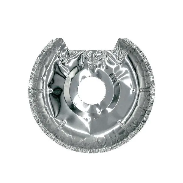 Alt view image 7 of 7 - (3 pack) Mainstays R101F12 Disposable Foil Drip Pan Liners for Electric Stoves - 12 Pack