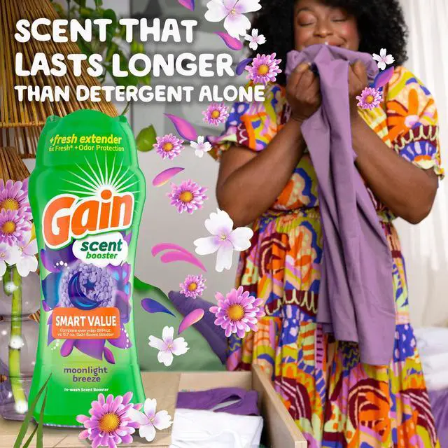 Alt view image 4 of 7 - Gain Laundry Scent Beads, Fireworks In-Wash Scent Booster, Moonlight Breeze Scent, 13.2oz