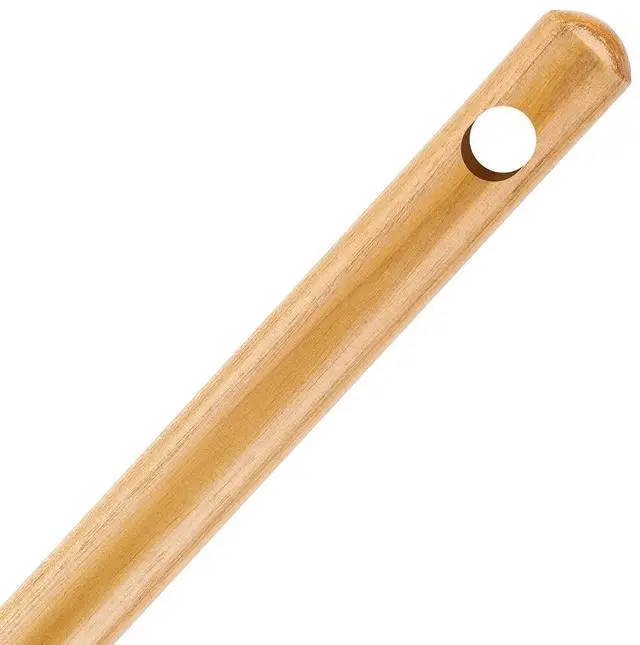Alt view image 5 of 7 - Libman Hardwood Broom Handle with Zinc Screw-In - 60 Inch Length, Brown Wood