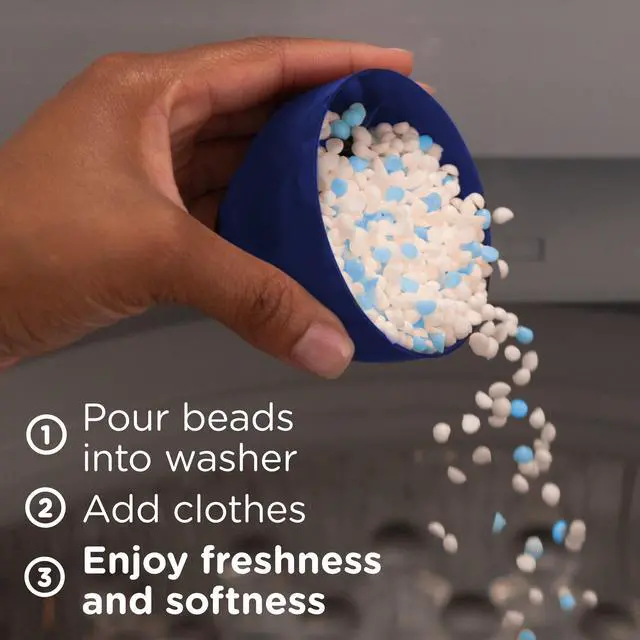 Alt view image 5 of 6 - Downy Blends Soft & Fresh In-Wash Laundry Scent Booster Beads, Meadow Rain Scent, 13 oz
