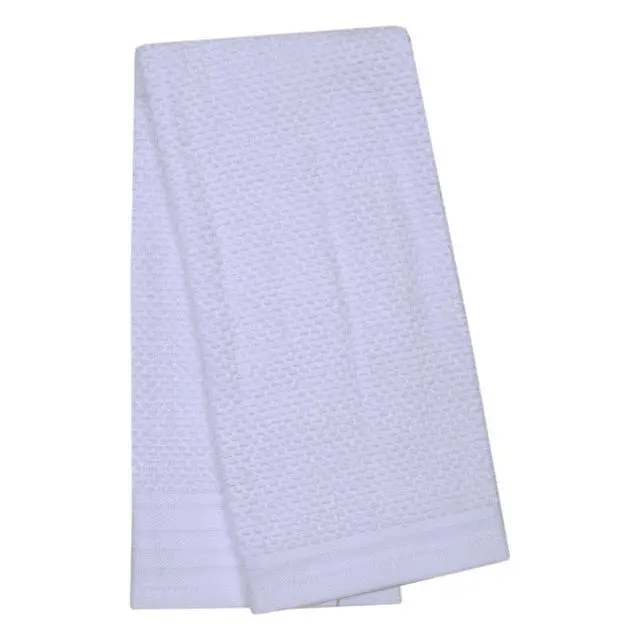 Alt view image 2 of 5 - Mainstays 12-Pack 16 in x 26 in Woven Kitchen Towel Set, Arctic White